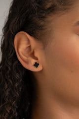 Conjunto Clover Negro 1 Cm