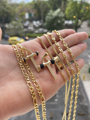 D Cruz Pendulo con Circonias