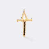 D Cruz Pendulo con Circonias